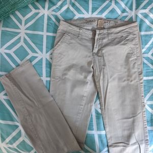 Khaki Skinny Pants